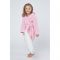 Халат махровый для девочки, рост 110-116 см, цвет розовый