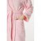 Халат махровый Экономь и Я женский, размер 50-52 цвет нежно-розовый, 100% хлопок, 320 гр/м2