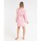 Халат махровый Экономь и Я женский, размер 50-52 цвет нежно-розовый, 100% хлопок, 320 гр/м2