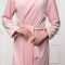 Халат женский, размер M, цвет розовый