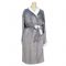 Халат женский, размер S, цвет серый