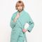 Халат женский, размер L, цвет аква.