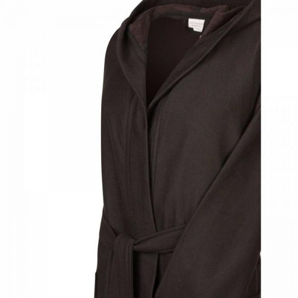 Мужской халат с капюшоном «Марвин», размер L, цвет чёрный