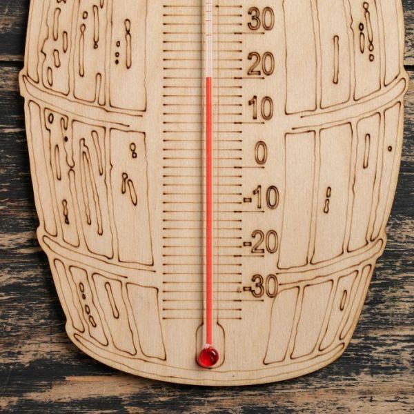 Термометр "Бочка" 19,4х13,3 см