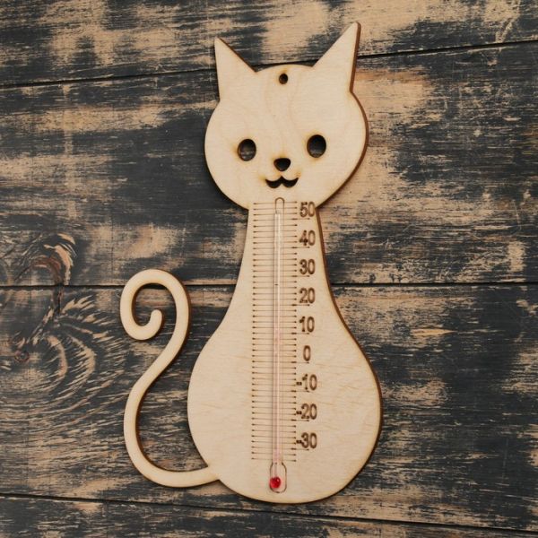 Термометр "Кошка" 25,1х16,4 см