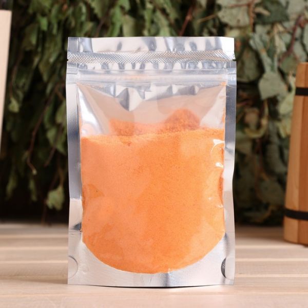 Соль - скраб для бани и ванны в пакете "Спа-коктейль" Пинаколада 150 гр "Добропаровъ"