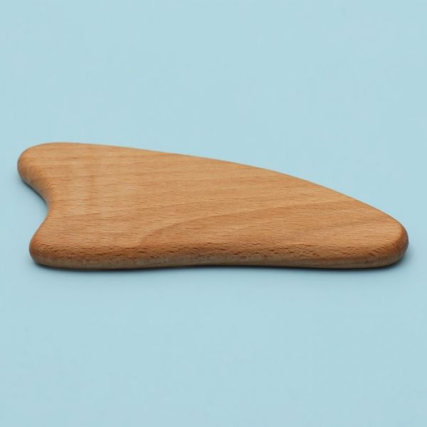 Массажёр Гуаша «Сердце», 11 х 5 см, деревянный