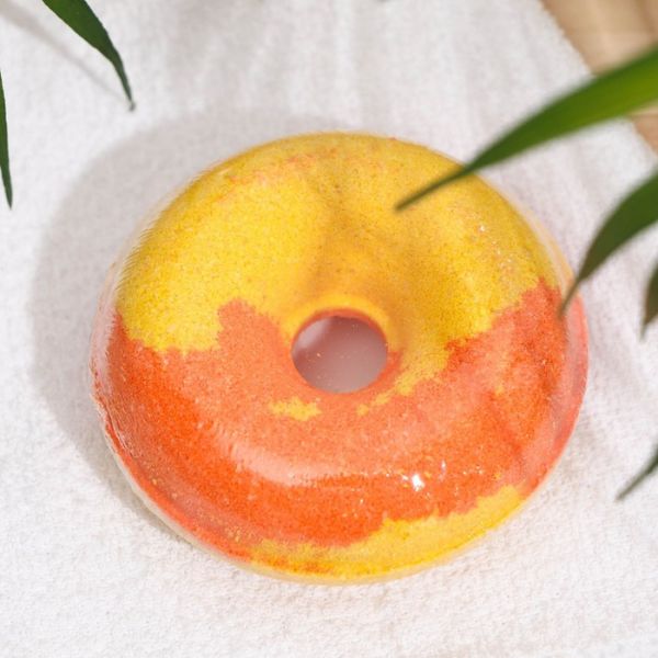 Бомбочка для ванны WEIS Пончик манго-маракуйя, 120 г