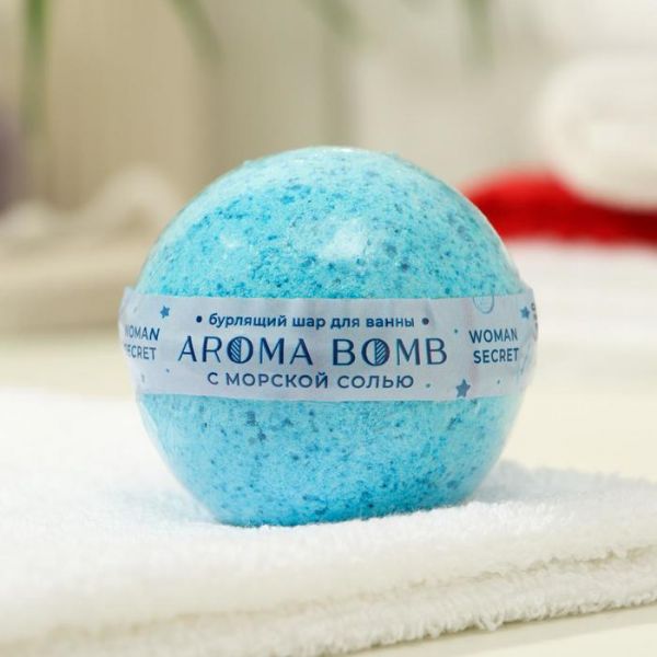 Бомбочка для ванн Aroma Soap Woman Secret, 130 г
