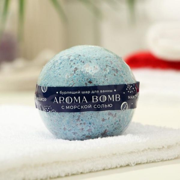 Бомбочка для ванн Aroma Soap «Мажор», 160 г