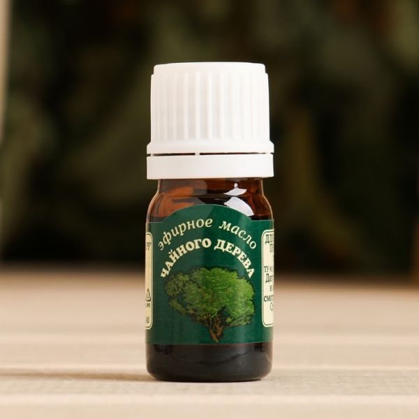 Эфирное масло "Чайное дерево", 100% натуральное, 5мл, дезинфицирующее