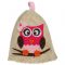 Шапка для бани с детской аппликацией "Мэри" войлок