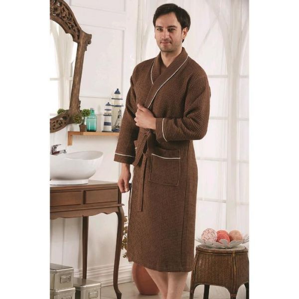 Халат Aleron, размер 2XL, цвет коричневый