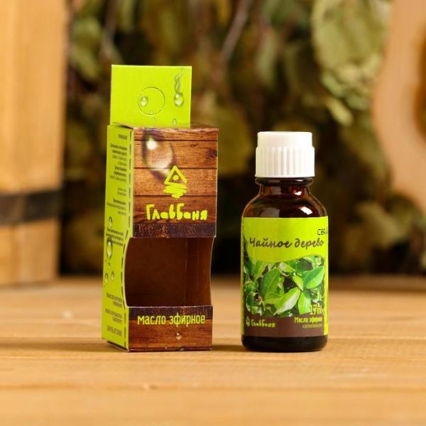 Эфирное масло "Чайное дерево", косметическое, 17 мл, дезинфицирующее