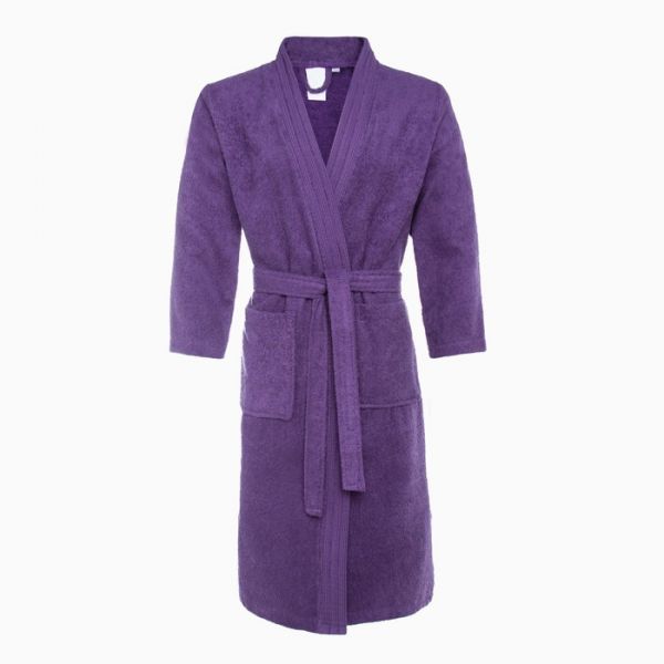 Халат махровый LoveLife "Royal" цвет светло-фиолетовый размер 46-48 (М) 100% хлопок, 330 гр/м2