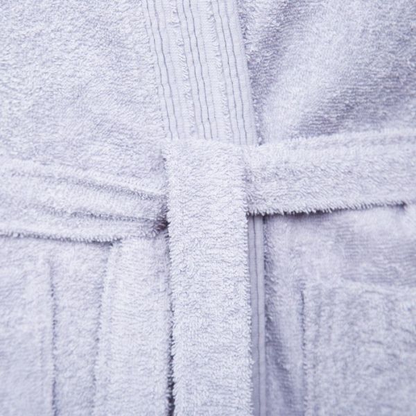 Халат махровый LoveLife "Royal" цвет серый размер 50-52 (L) 100% хлопок, 330 гр/м2
