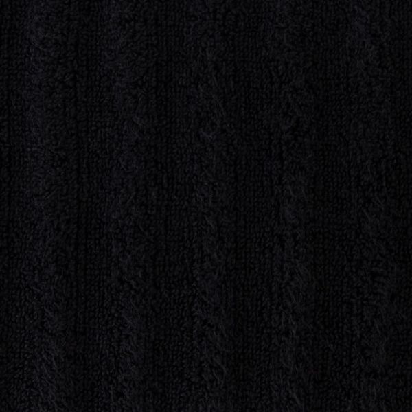 Полотенце махровое Этель "Waves" чёрный, 70х130 см, 100% хлопок, 460 гр/м2