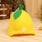 Набор банный женский "Лимончик" (шапка+рукавица+коврик)