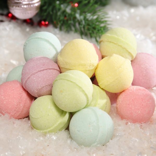 Бомбочки для ванны Rainbow balls, новогодние, 350 г