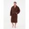 Халат мужской махровый с шалькой, размер 44-46, цвет шоколадный