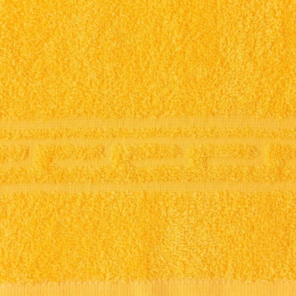 Полотенце Ocean 70х130 см, желтый, хлопок 100%, 360 г/м2