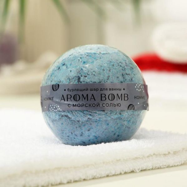 Бомбочка для ванн Aroma Soap Homme, 130 г
