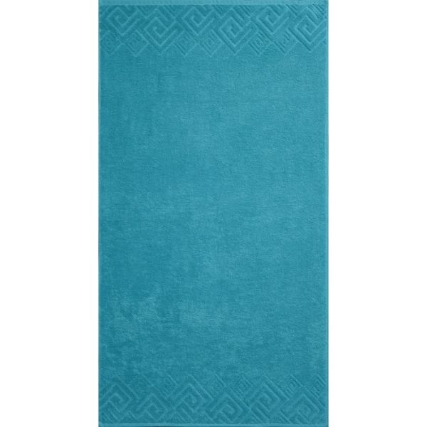 Полотенце махровое «Poseidon» цвет бирюза, 100х150