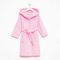 Халат махровый детский "Little princess" р-р 30 (98-104 см), розовый