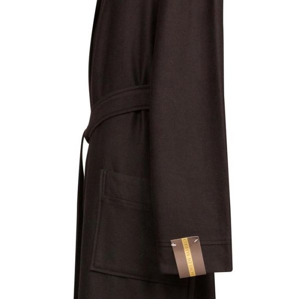 Мужской халат с капюшоном «Марвин», размер L, цвет чёрный
