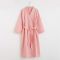 Халат вафельный женский удлинённый Экономь и Я размер 50-52, цвет пудра, 100% хлопок, 200г/м2