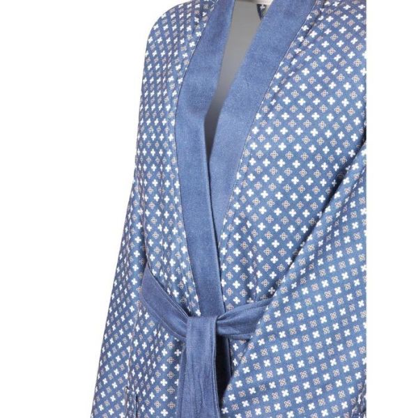Мужской халат «Бугатти», размер L, цвет синий