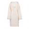 Халат вафельный с капюшоном «Селеста», размер L, цвет кремовый