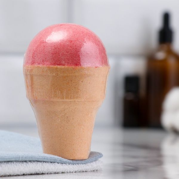Бомбочка для ванны "Клубничное мороженое"  Добропаровъ 200 гр