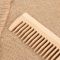 Расчёска - гребень, 19,5 ? 4,5 см, комбинированная, цвет «светлое дерево»