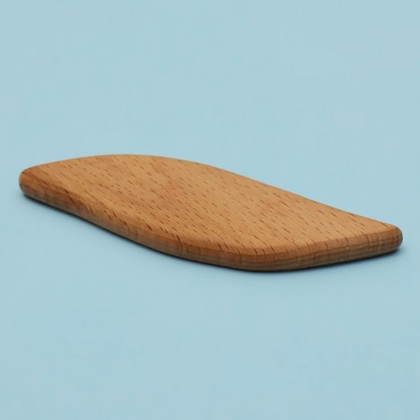 Массажёр Гуаша «Листок», 11,5 х 4 см, деревянный
