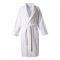 Халат махровый Этель, женский, р 46-48 цвет белый, 100% хлопок, 320 г/м2