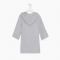 Халат детский муслиновый LoveLife (3 года, рост 98-104 см), цвет серый, 100% хлопок, 235 гр/м2