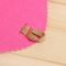 Коврик для бани "Прямоугольник" розовый