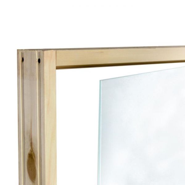 Дверь для бани и сауны «Сатин», размер коробки 190 ? 70 см, 2 петли, 6 мм