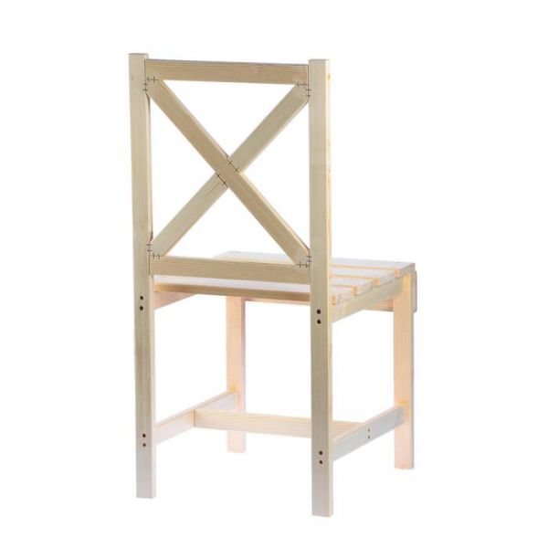 Скандинавский стул деревянный, 120х60х56 см