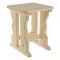 Табурет №1, натуральная сосна