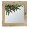 Окно, 40х60см, "Еловая веточка", однокамерный стеклопакет
