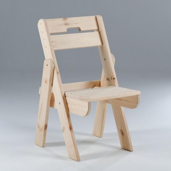 Комплект садовой мебели "Душевный": стол 1 м, две скамейки, два стула