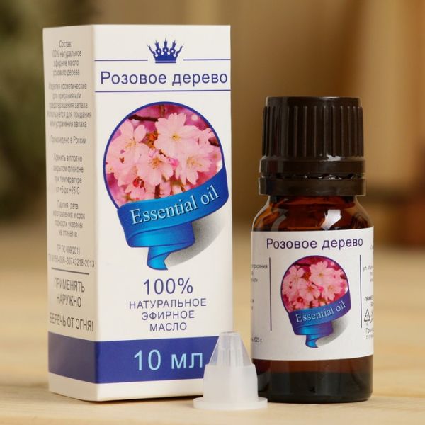Эфирное масло "Розовое дерево", флакон-капельница, аннотация, 10 мл Эфирное масло "Розовое дерево", флакон-капельница, аннотация, 10 мл