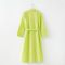 Халат вафельный женский удлинённый Экономь и Я размер 50-52, цвет салатовый, 100% хлопок, 200г/м2