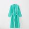 Халат вафельный женский удлинённый Экономь и Я размер 50-52, цвет салатовый, 100% хлопок, 200г/м2
