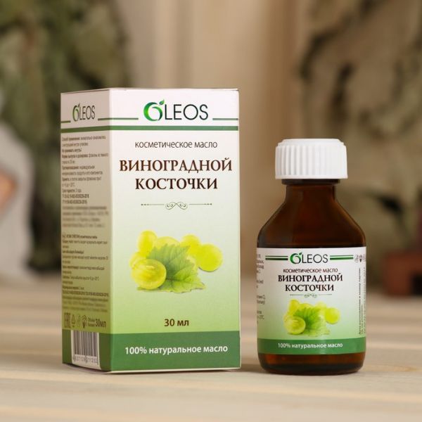 Косметическое масло "Виноградной косточки" 30 мл Oleos Косметическое масло "Виноградной косточки" 30 мл Oleos