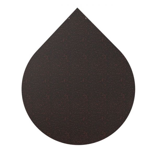 Лист притопочный Grillux 1086х900 мм, сталь 1,2 мм, каплевидный, цвет чёрный Лист притопочный Grillux 1086х900 мм, сталь 1,2 мм, каплевидный, цвет чёрный