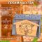 Термометр для бани "Избушка", деревянный, 23 х 12,5 см, Добропаровъ