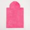 Полотенце-пончо с карманом Крошка Я, цвет розовый, размер 24-32, 100 % хлопок, 320 г/м2